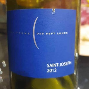 Saint-Joseph Blanc - La Ferme des Sept Lunes - Jean Delobre & Jacques Maurice 