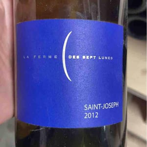 Saint-Joseph Blanc - La Ferme des Sept Lunes - jean-delobre-jacques-maurice