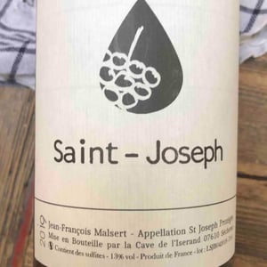 Saint- Joseph Blanc - Domaine de l'Iserand - Jean-François Malsert -2019
