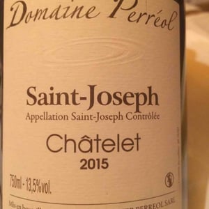 Saint-Joseph "Chatelet" 15 - Domaine Monier-Perréol - Guillaume & Jean-Pierre Monier & Philippe Perréol
