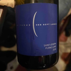 Saint-Joseph (rouge) - La Ferme des Sept Lunes - Jean Delobre & Jacques Maurice 