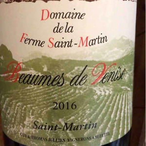 La Ferme Saint-Martin - Les Vins de Thomas - Sophie & Thomas Jullien - Saint-Martin
