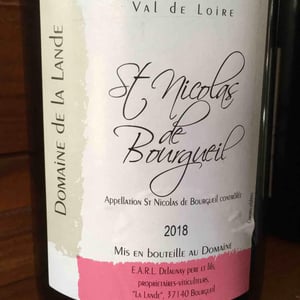 Saint Nicolas De Bourgueil - Domaine De La Lande - delaunay-pere-et-fils