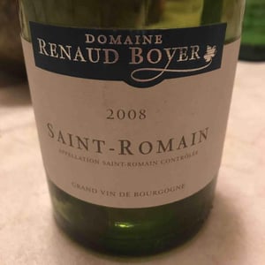 Domaine Renaud Boyer - Renaud Boyer - Saint-Romain Blanc
