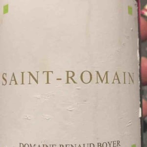 Saint-Romain Blanc - Domaine Renaud Boyer - renaud-boyer