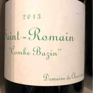 Saint-Romain "Combe Bazin" - Domaine de Chassorney - frederic-cossard
