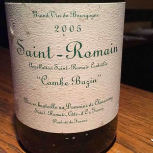 Saint-Romain "Combe Bazin" - Domaine de Chassorney - frederic-cossard