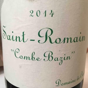 Saint-Romain "Combe Bazin" - Domaine de Chassorney - frederic-cossard
