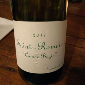 Saint-Romain "Combe Bazin" - Domaine de Chassorney - Frédéric Cossard 