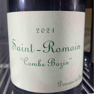 Domaine de Chassorney - Frédéric Cossard - Saint-Romain "Combe Bazin"