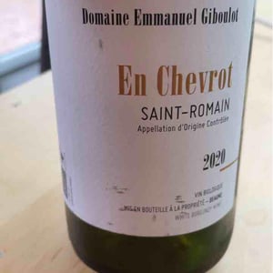 Saint-Romain "En Chevrot" Blanc - Domaine Emmanuel Giboulot - Emmanuel Giboulot 