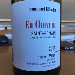 Saint-Romain "En-Chevrot" Rouge - Domaine Emmanuel Giboulot - Emmanuel Giboulot 