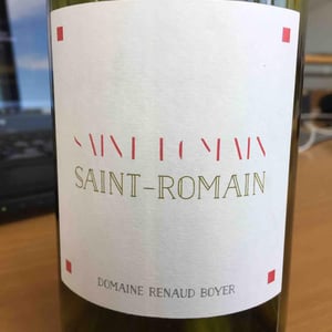 Domaine Renaud Boyer - Renaud Boyer - Saint-Romain Rouge