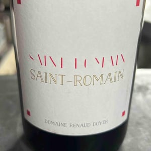 Saint-Romain Rouge - Domaine Renaud Boyer - renaud-boyer