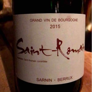 Saint-Romain (rouge) - Sarnin-Berrux - Jean-Pascal Sarnin & Jean-Marie Berrux 