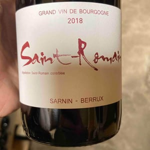 Saint-Romain (rouge) - Sarnin-Berrux - jean-pascal-sarnin-jean-marie-berrux