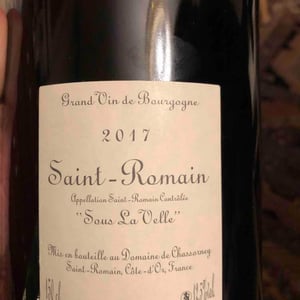 Saint-Romain "Sous La Velle" - Domaine de Chassorney - Frédéric Cossard 