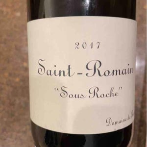 Domaine de Chassorney - Frédéric Cossard - Saint-Romain "Sous Roche"