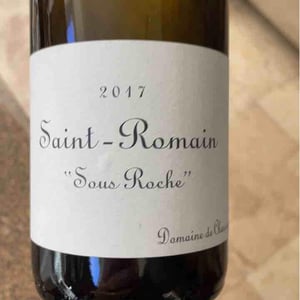 Domaine de Chassorney - Frédéric Cossard - Saint-Romain "Sous Roche"