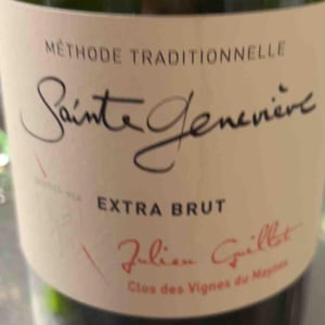 Sainte Geneviève Extra Brut - Clos des Vignes du Maynes - Julien Guillot 