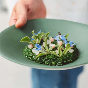 Samphire Served As A Risotto - Restaurant Renilde - 584952