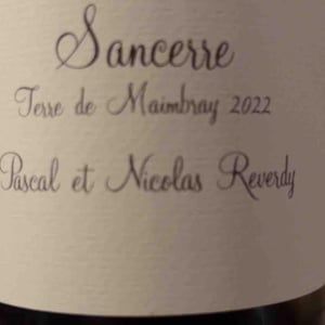 Sancerre Terre De Mambray - Pascal et Nicolas Reverdy - Pascal Reverdy 