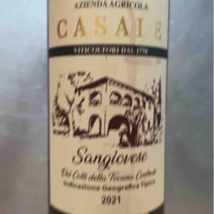 Sangiovese dei Colli della Toscana Centrale - Azienda Agricola Casale - Giuseppe Giglioli, Maria Pierina Rinaldi 