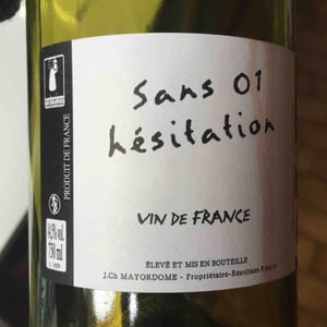 Sans 01 Hésitation - Domaine Du Pourra - Jean-Christian Mayordome 
