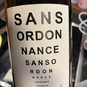 Sans Ordonance (rouge) - Domaine Du Temps - Lauranne Plegat & Jeremy Gobert 
