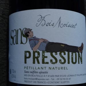 Sans Pression - Domaine Ferme Bois Moisset - sylvie-philippe-maffre