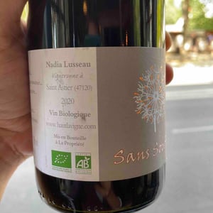 Sans Souffle - Château Haut Lavigne - Nadia Lusseau 