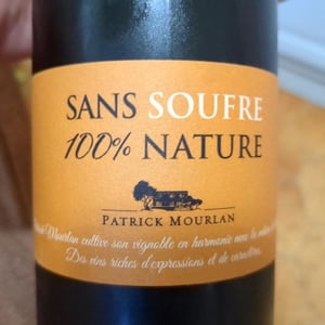 Sans Soufre 100% Nature - Domaine Patrick Mourlan - patrick-mourlan -2022