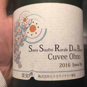 Sans Soufre Rurale Dela Blanc - Hitomi Winery - naoki-yamada