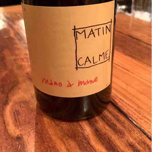 Sans Temps - Domaine du Matin Calme - Anthony Guix 