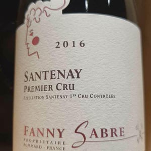 Santenay 1er Cru - Fanny Sabre - Fanny Sabre 