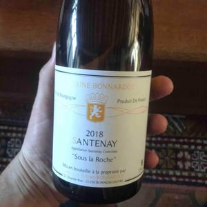 Santenay Sous La Roche - Domaine Bonnardot - antoine-ludovic-emilien-bonnardot -2018