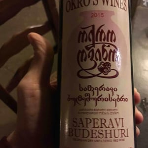 Okro's Wines - John Okruashvili - Saperavi Budeshuri