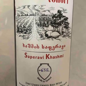 Saperavi Kashmi - Andria's Gvino - Chateau Khashmi - george-wolski