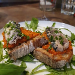Sardine Hot Toasts - L’Atitude 51 Wine Cafe - 619426