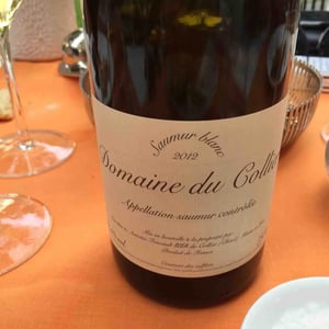 Saumur Blanc - Domaine du Collier - antoine-caroline-foucault