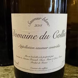 Saumur Blanc - Domaine du Collier - antoine-caroline-foucault