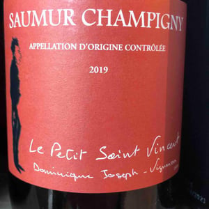 Saumur Champigny - Le Petit Saint Vincent - Le Petit Saint Vincent - Dominique Joseph -2019