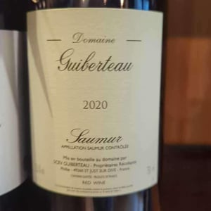 Saumur Rouge - Domaine Guiberteau - romain-guiberteau