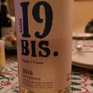 Sauternes 2016