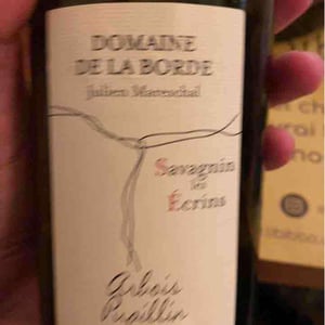 Savagnin Les Écrins - Domaine de la Borde - julien-mareschal