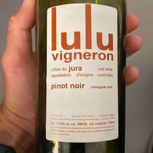 Pinot Noir - Lulu Vigneron - Ludwig Bindernagel -2020