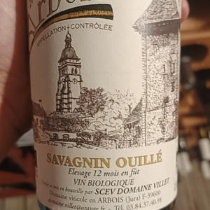 Savagnin Ouillé - Domaine Villet - gerard-christine-villet