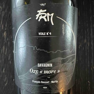 Savagnin – Oxy « more » - FRM - francois-rousset-martin
