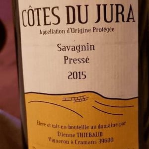 Savagnin Pressé 2015