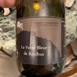 Savagnin - "Veine Bleue de Bacchus" - FRM - francois-rousset-martin